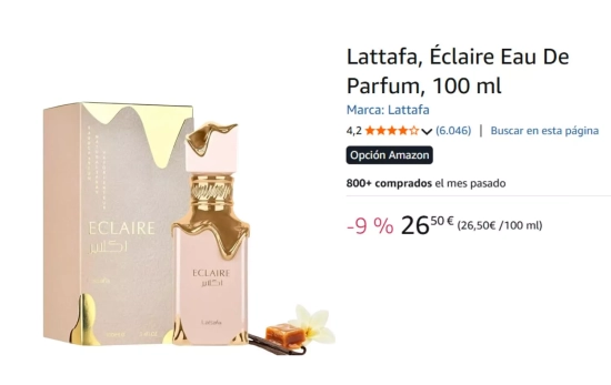 Lattafa, Éclaire Eau De Parfum/ AMAZON