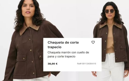Chaqueta de corte trapecio/ PRIMARK Chaqueta de corte trapecio/ PRIMARK