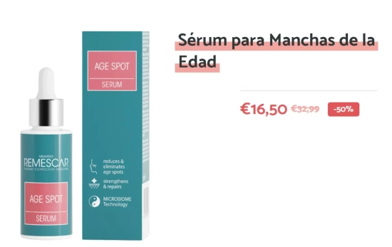 Sérum despigmentante/ REMESCAR