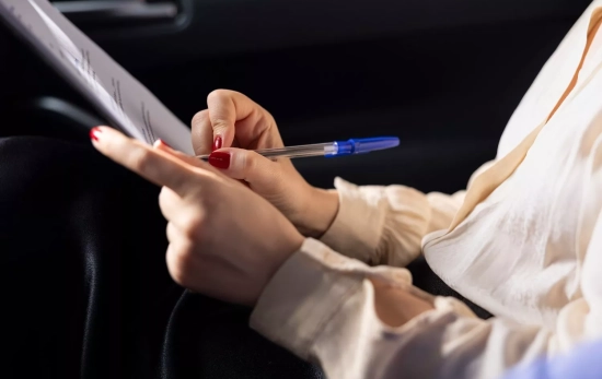 Una persona firma un documento / FREEPIK - DC Studio