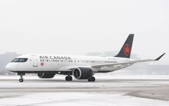 Un avión de Air Canada AIRBUS EP Un avión de Air Canada AIRBUS EP