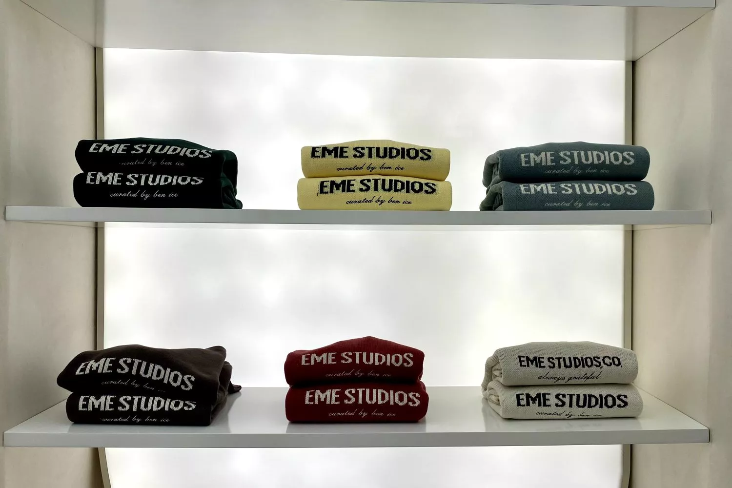 Interior de la tienda Eme Studios Barcelona / CG Interior de la tienda Eme Studios Barcelona / CG