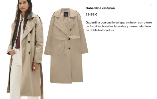 Gabardina /PULL&BEAR Gabardina /PULL&BEAR