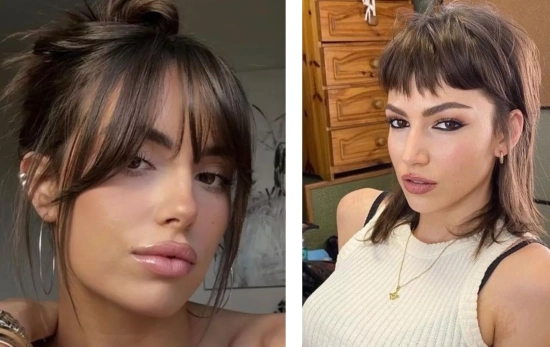 Flequillo Bardot y microfelquillo Pixie/ PINTEREST Flequillo Bardot y microfelquillo Pixie/ PINTEREST