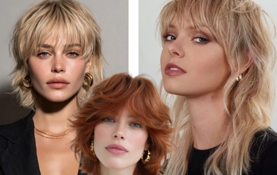 Corte Mixie ( izquierda), corte Bob shaggy (centro) y corte Mullet Moderno( derecha)/ PINTEREST Corte Mixie ( izquierda), corte Bob shaggy (centro) y corte Mullet Moderno( derecha)/ PINTEREST