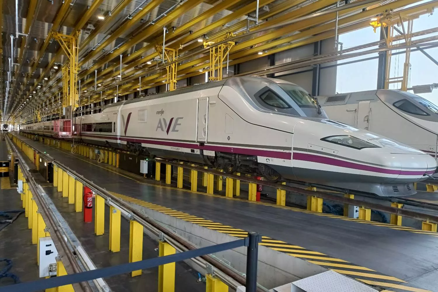 Taller de Renfe en Fuencarral EUROPA PRESS Taller de Renfe en Fuencarral EUROPA PRESS