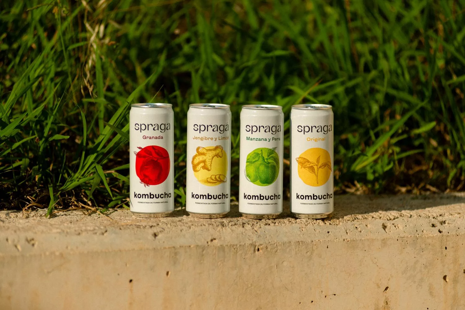 Kombucha de la marca ucraniana Spraga que acaba de llegar a España / CEDIDA