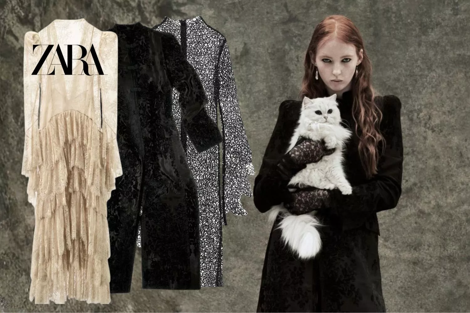 La nueva colección de Halloween de Zara /  Montaje Consumidor Global