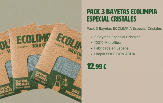 Bayeta 100% Microfibra / ECOLIMPIA