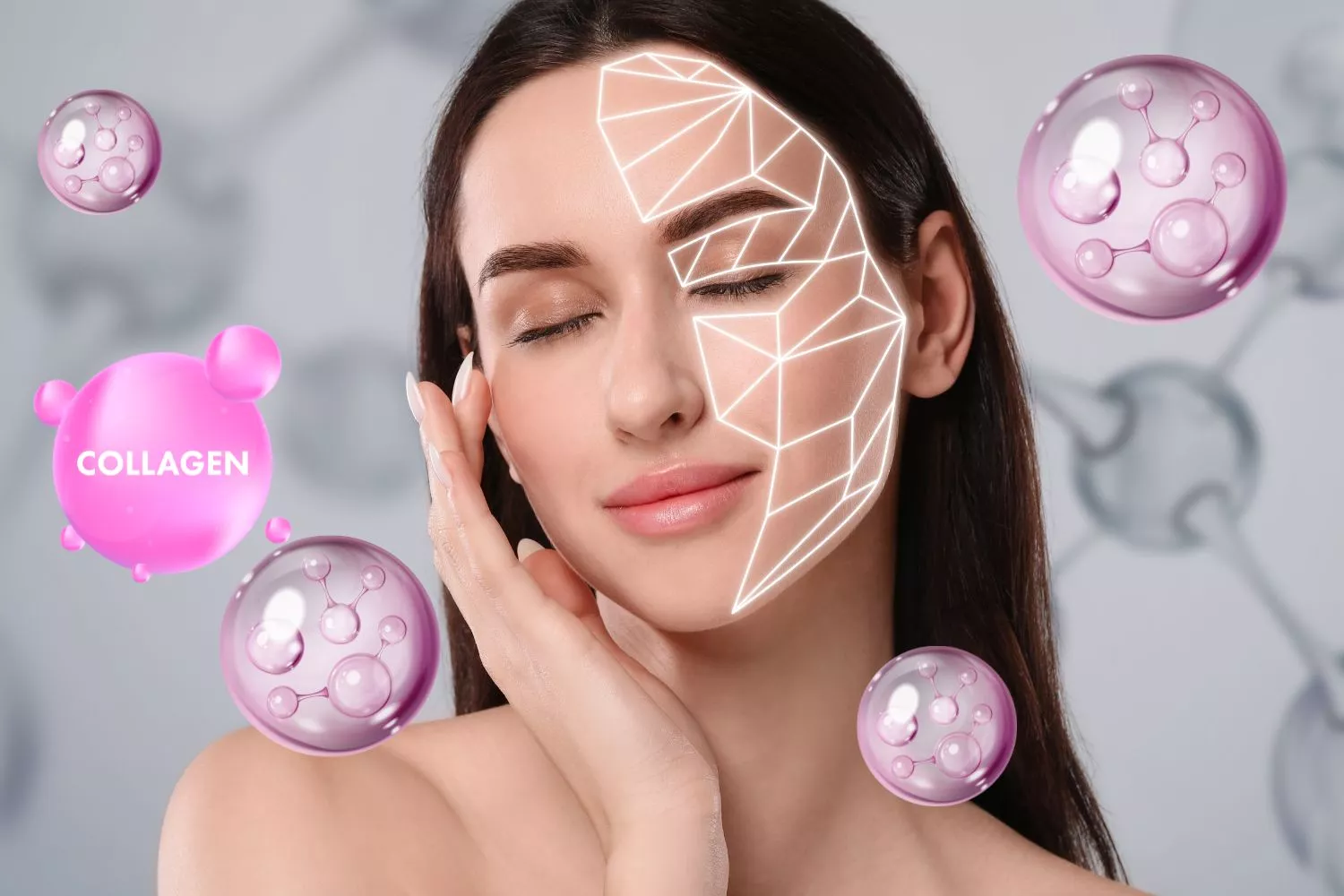 Una persona emplea el truco de belleza con colágeno que hidrata la piel / Montaje Consumidor Global Una persona emplea el truco de belleza con colágeno que hidrata la piel / Montaje Consumidor Global