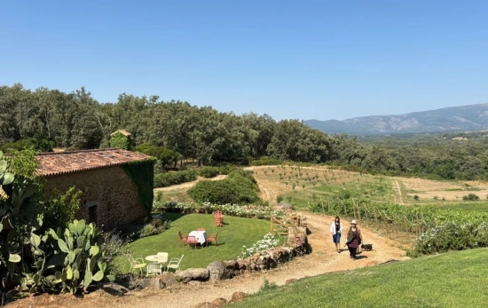 El entorno bucólico de retiro es en Jarandilla de la Vega (Extremadura) / CEDIDA
