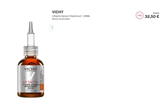Liftactiv Serum Vitamina C Vichy/ DRUNI