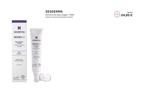 Contorno de ojos Sesderma/ DRUNI