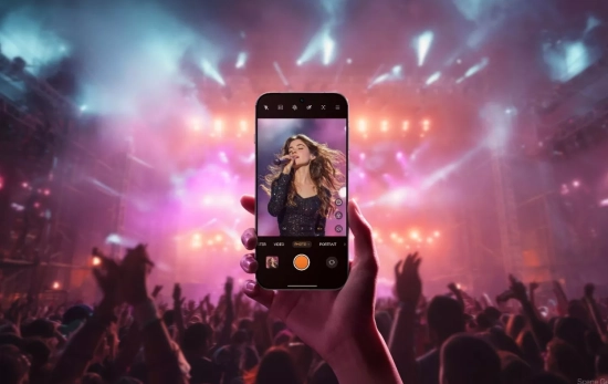 El Find X9 usado en un concierto OPPO El Find X9 usado en un concierto OPPO
