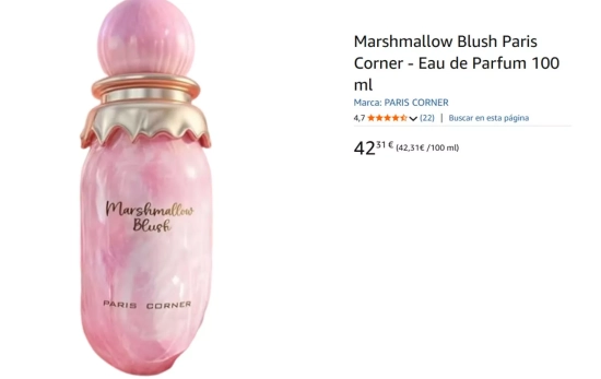 Marshmallow Blush (Paris Corner)/ AMAZON Marshmallow Blush (Paris Corner)/ AMAZON