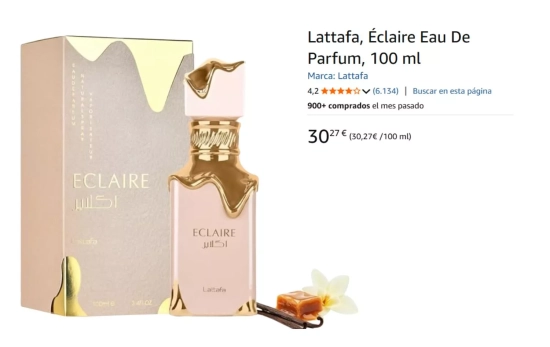 Eclaire (Lattafa)/ AMAZON Eclaire (Lattafa)/ AMAZON