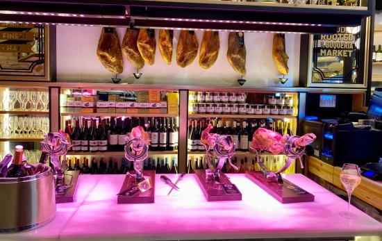 Interior de Reserva Ibérica The Kitchen, Barcelona / CG Interior de Reserva Ibérica The Kitchen, Barcelona / CG