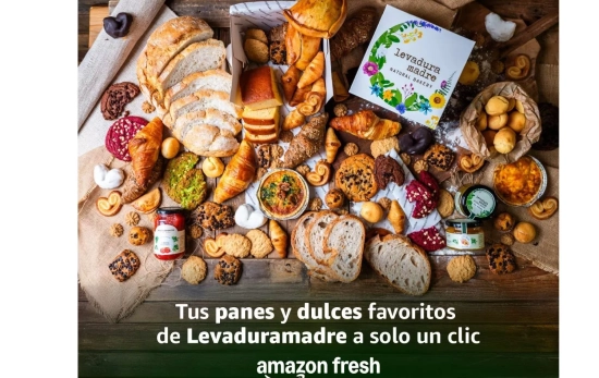 Los productos de Levaduramadre llegan a Amazon Fresh / LEVADURAMADRE