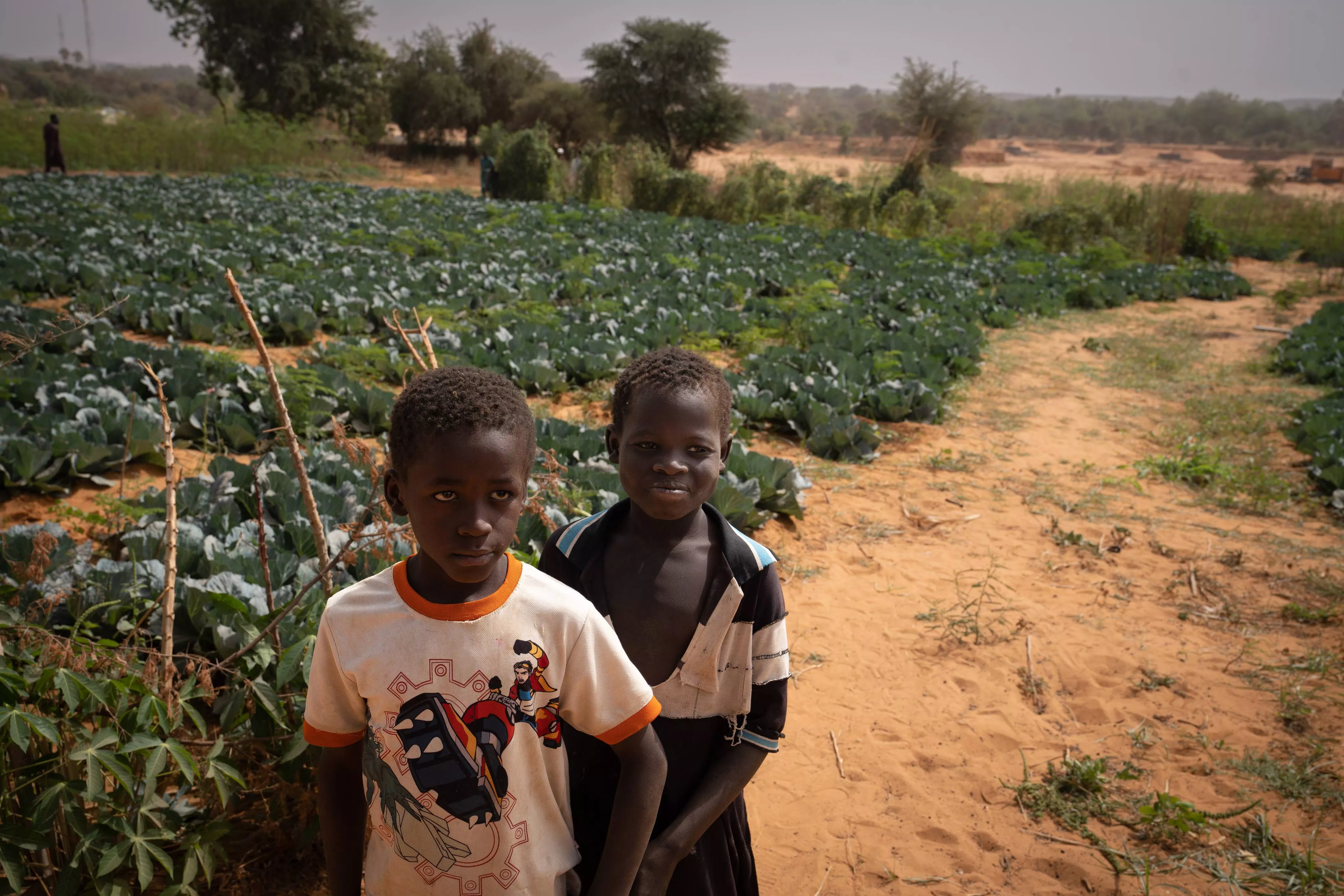 Los niños en la aldea de Ganguel, en Ganguel, Sokoto, Níger (África) / David Zorrakino - EP Los niños en la aldea de Ganguel, en Ganguel, Sokoto, Níger (África) / David Zorrakino - EP