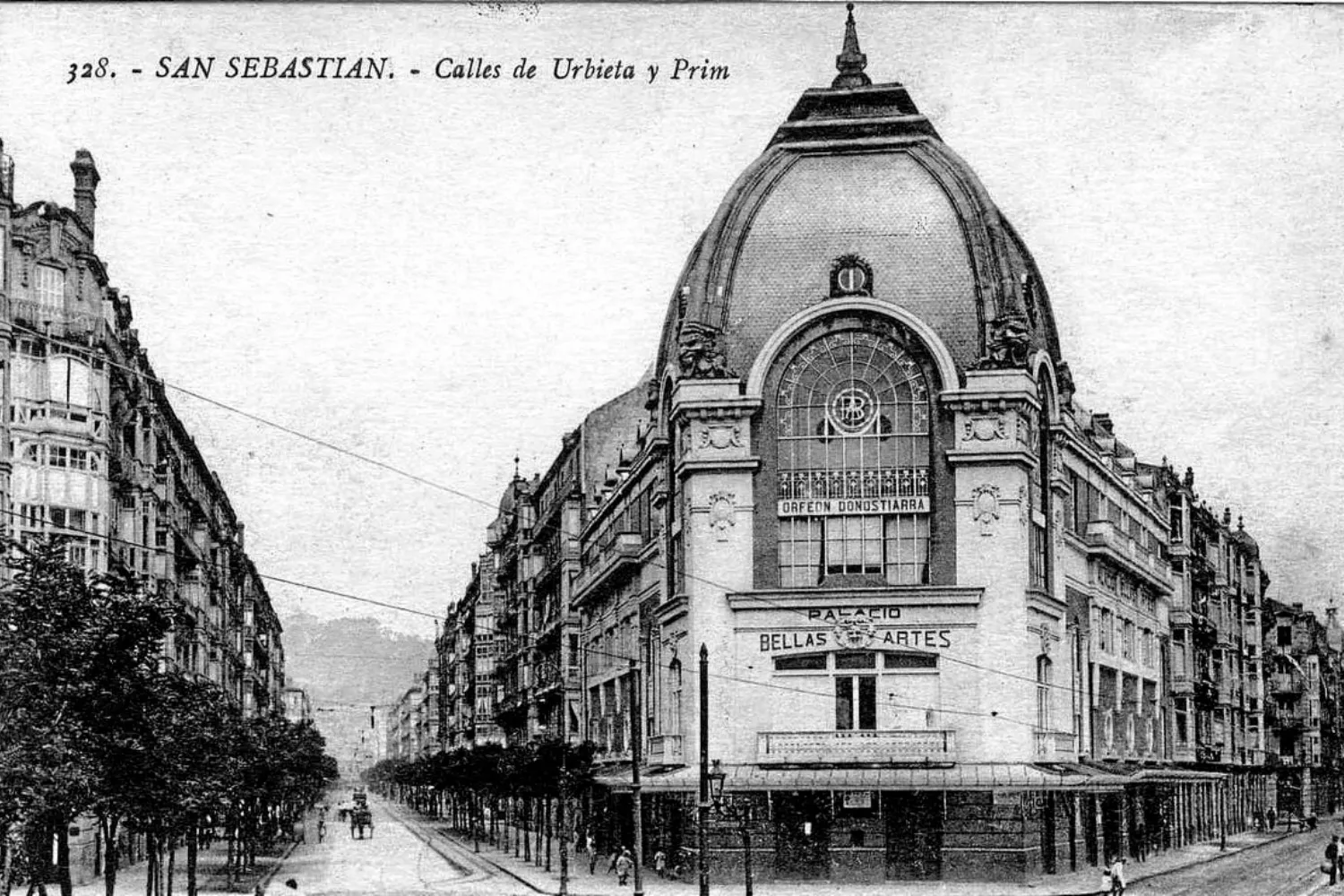 El Palacio Bellas Artes de San Sebastián recién construido