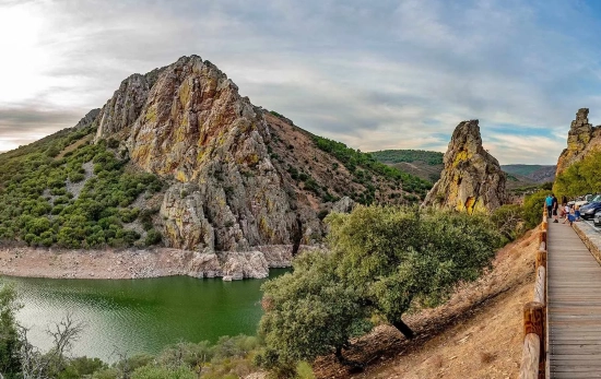 Salto del gitano, en Monfragüe /