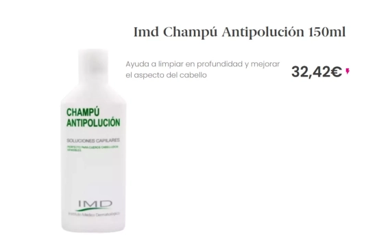 Champú antipolución/ Promofarma Champú antipolución/ Promofarma