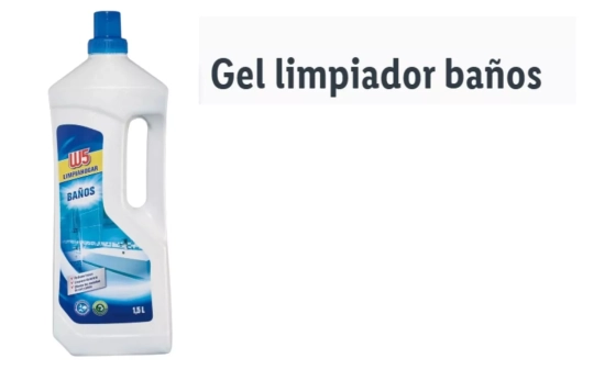 Gel limpiador baños/ LIDL