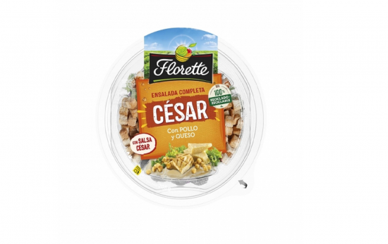 Ensalada César con pollo y queso de Florette /CARREFOUR.ES Ensalada César con pollo y queso de Florette /CARREFOUR.ES
