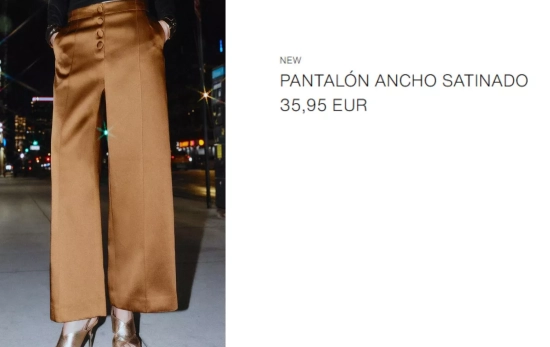 Pantalones wide leg/ ZARA Pantalones wide leg/ ZARA