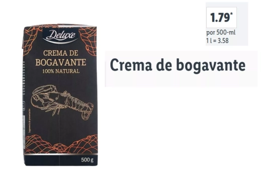Crema de Bogavante/ LIDL