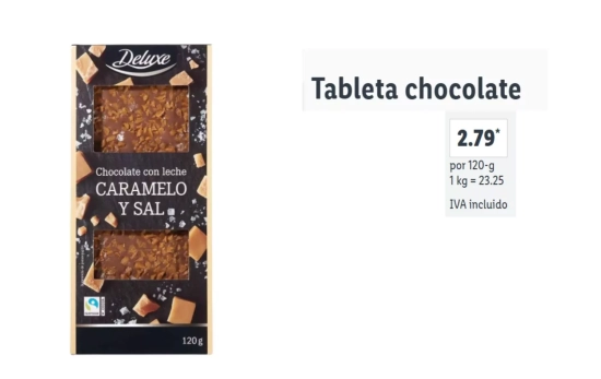 Tableta chocolate/ LIDL