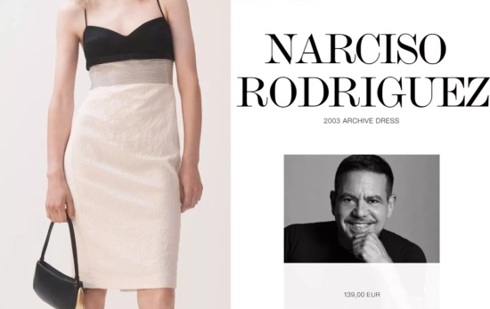 Narciso Rodríguez vestido /ZARA Narciso Rodríguez vestido /ZARA