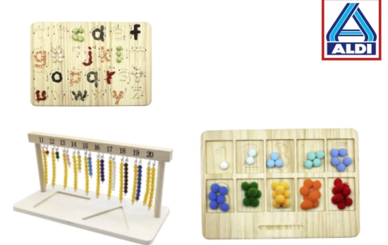 Tableros educativos/ ALDI