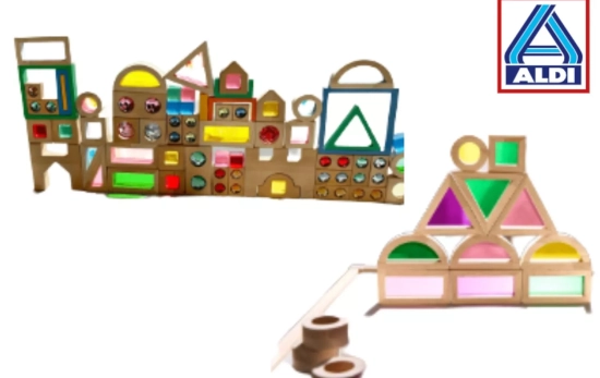 Juguetes de construcción libre/ ALDI