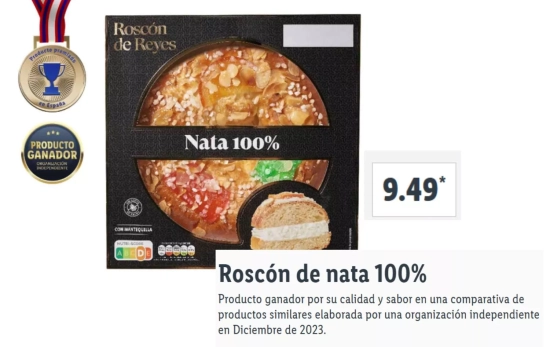 Roscón de nata/ LIDL