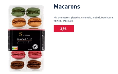 Macarons de pistacho/ ALDI Macarons de pistacho/ ALDI
