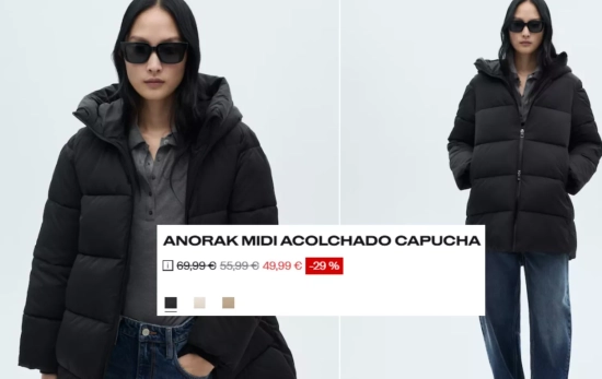 Plumífero / MANGO OUTLET Plumífero / MANGO OUTLET