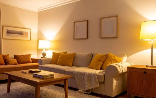 Un salón con las luces encendidas/ CANVA Un salón con las luces encendidas/ CANVA