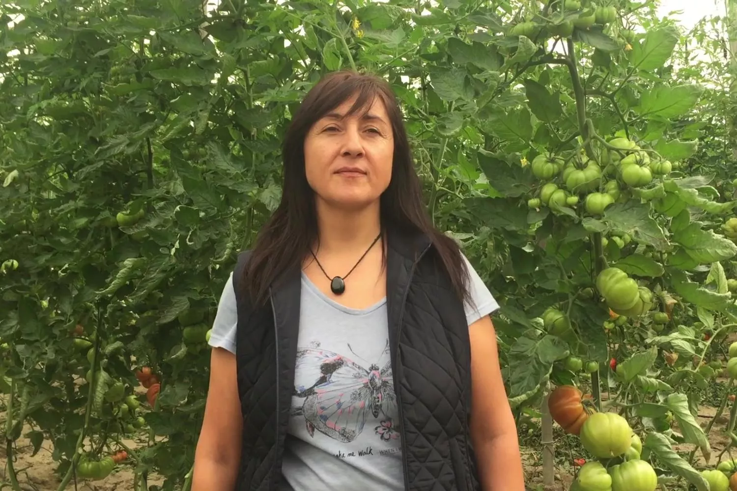 Inma Idáñez, agricultora y presidenta de la Confederación de Mujeres   CEDIDA