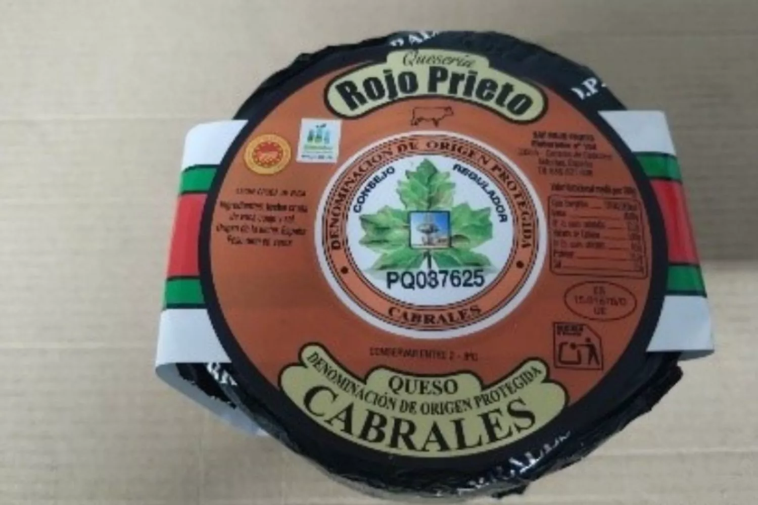 El queso Cabrales afectado   AESAN