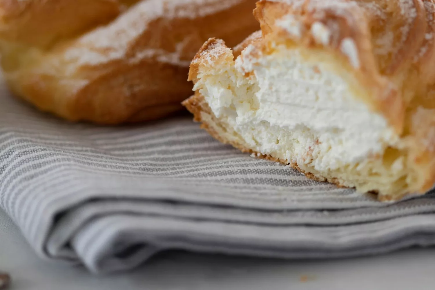 Pastelitos rellenos de crema