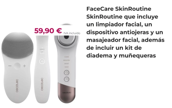 Pack FaceCare SkinRoutine/ CECOTEC