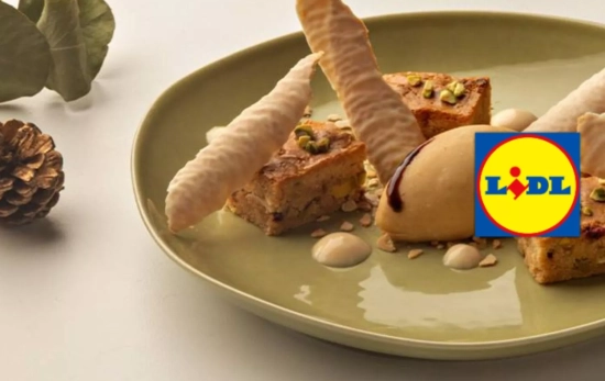 Brownie de chocolate blanco con helado: un final dulce para cualquier menú/ LIDL