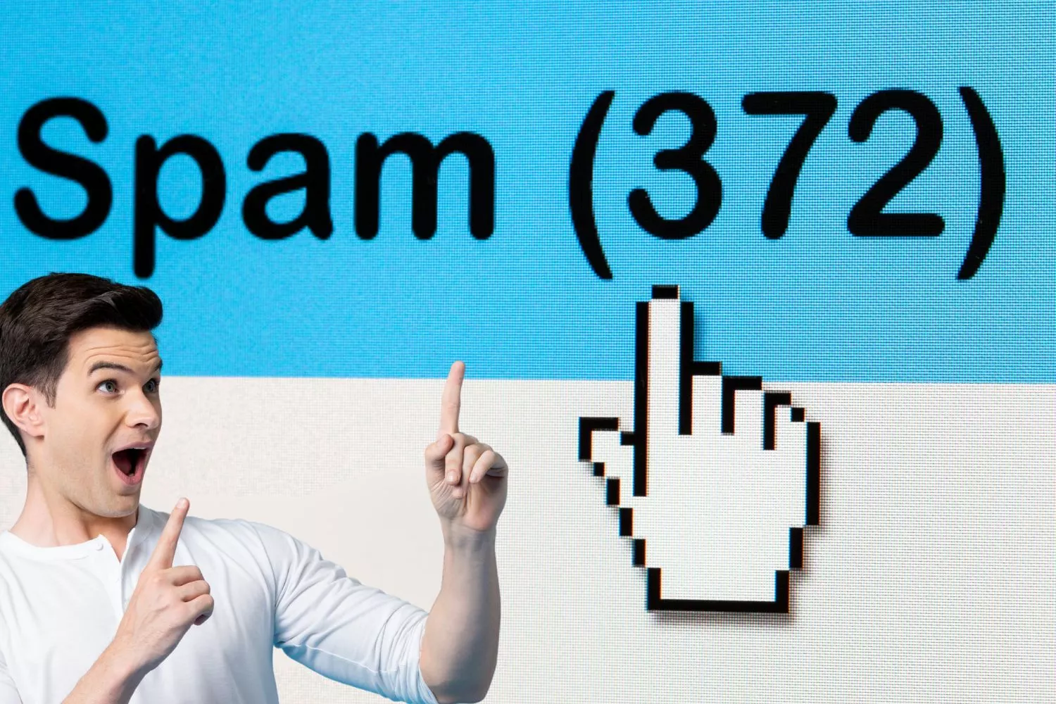 Dar de baja fácilmente el correo spam en Gmail con un botón/ Montaje Consumidor Global