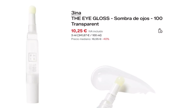 Gloss de párpados 3ina/ ZALANDO
