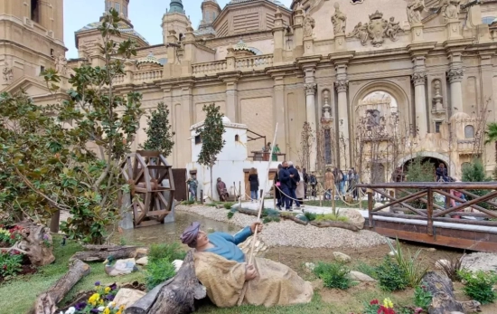 Belén viviente en Zaragoza/ espanaxdescubrir