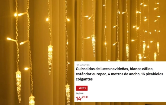 Guirnalda de luces/ LEROY MERLIN