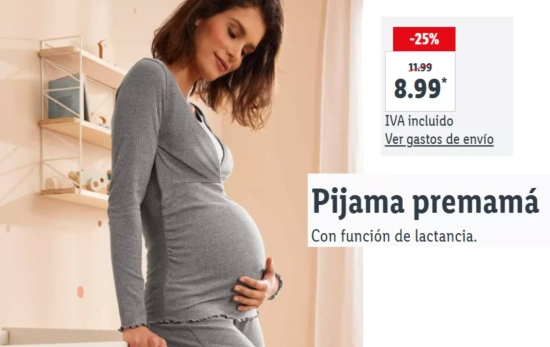 Pijama premamá/ LIDL