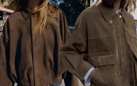 Chaqueta ante/ ZARA Chaqueta ante/ ZARA