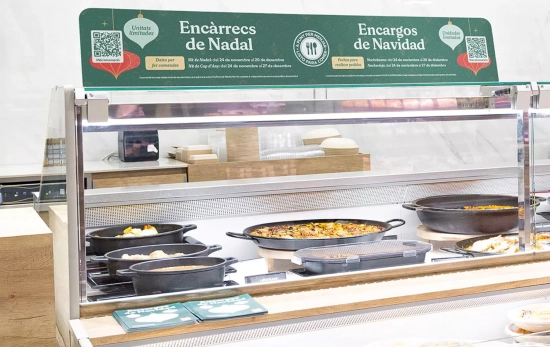 VUELVEN LOS PLATOS NAVIDEÑOS A LA SECCIÓN ‘A PUNTO PARA COMER’ MERCADONA/ CEDIDA